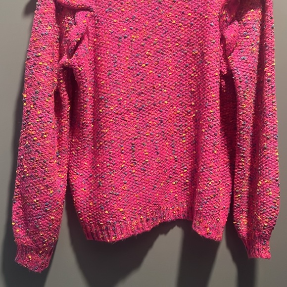Women’s Confetti Ruffle Sweater - Picture 9 of 15
